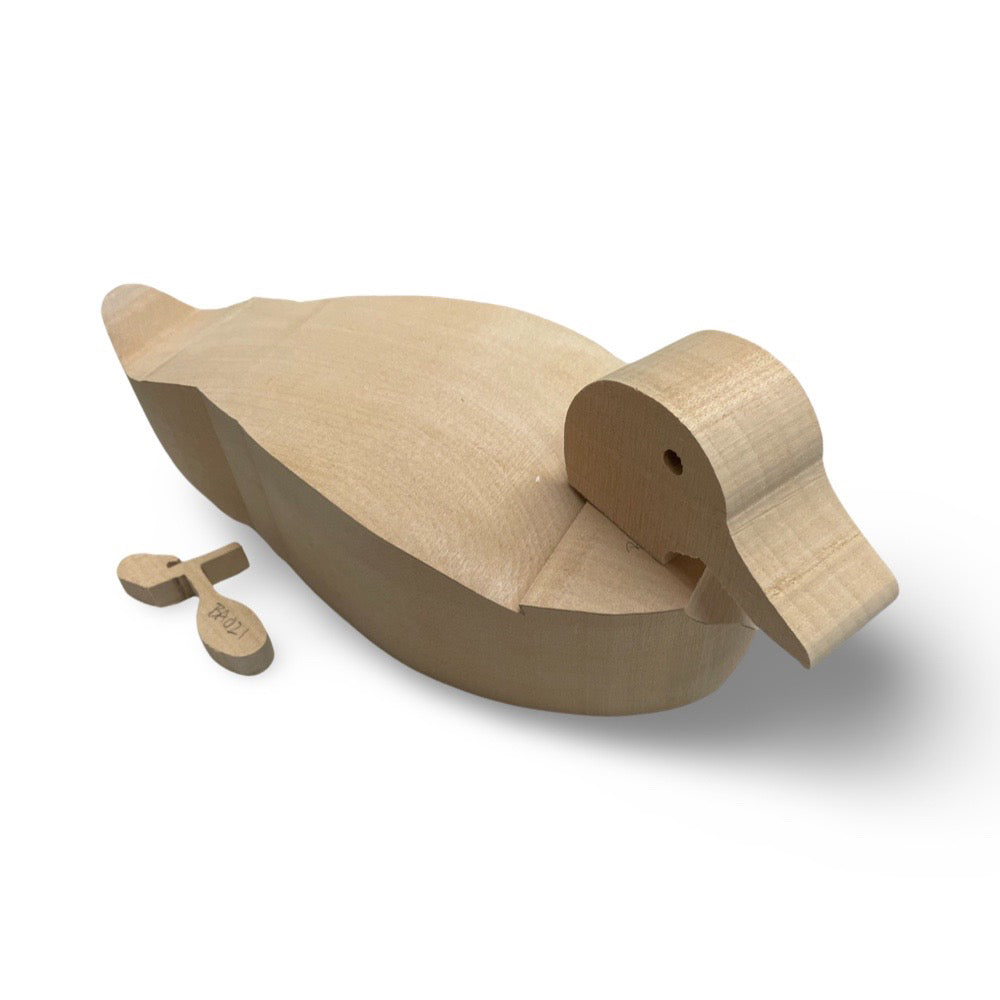 Mallard - Male decoy, 3/4 Life Size Blank