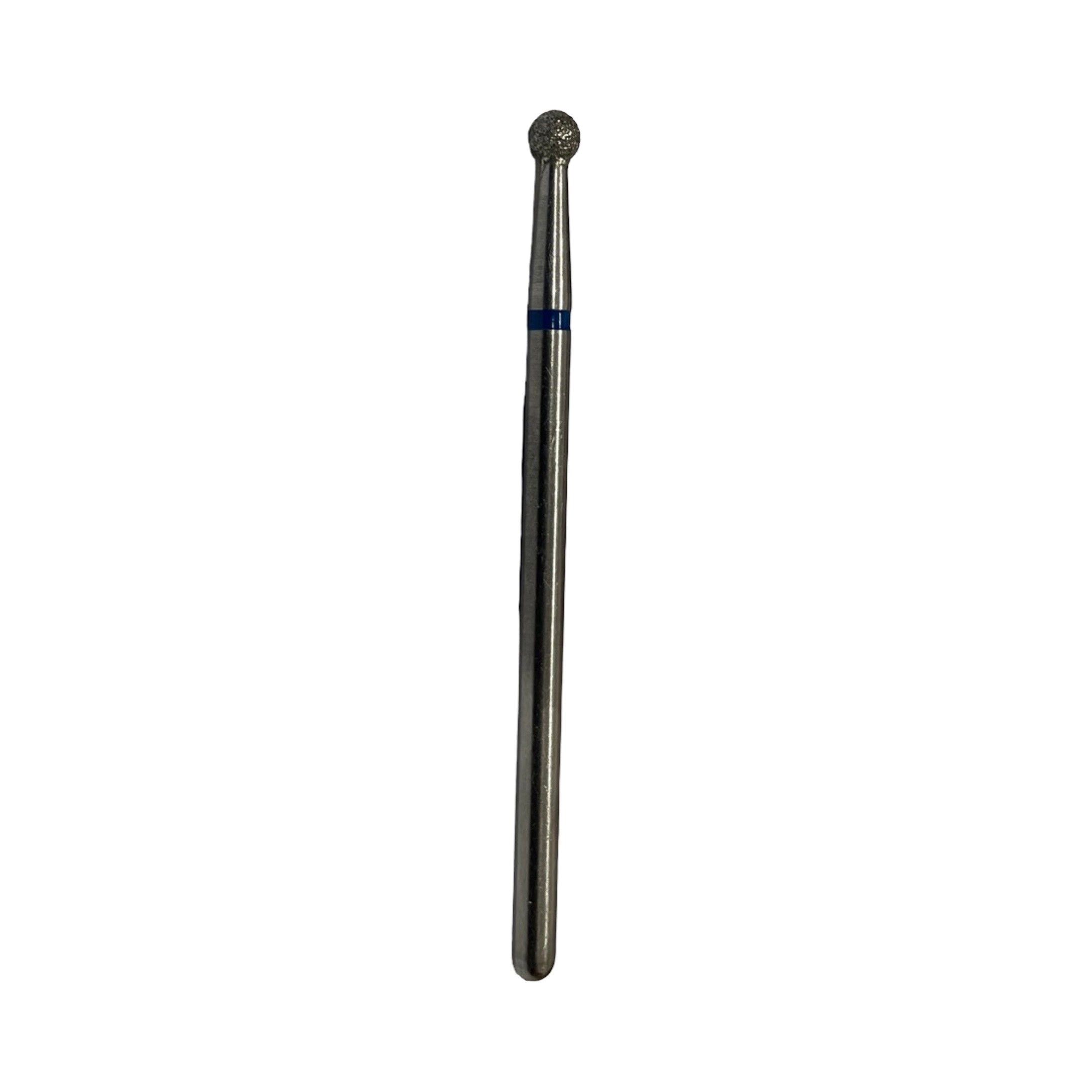 Plated Diamond Bur SPHERE 2.7mm dia MEDIUM Grit