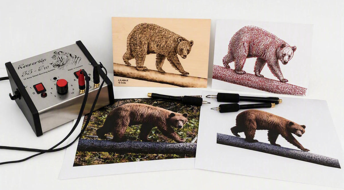 Pyrography Workshop December 5 2026 - Black Bear