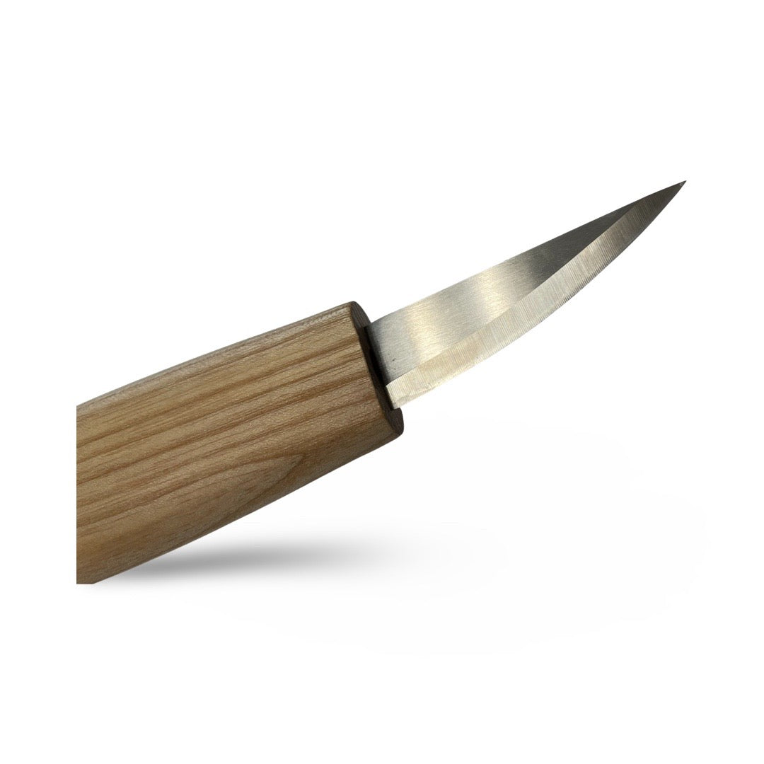 Set of 3 Carving knives. Roughing knife, detail knife and hollowing knife.