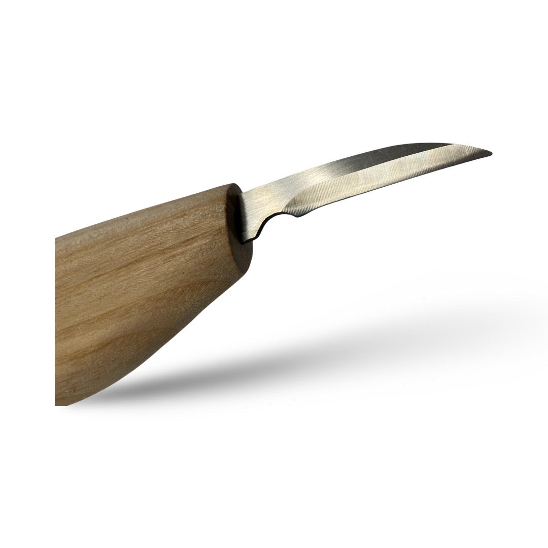 Set of 3 Carving knives. Roughing knife, detail knife and hollowing knife.