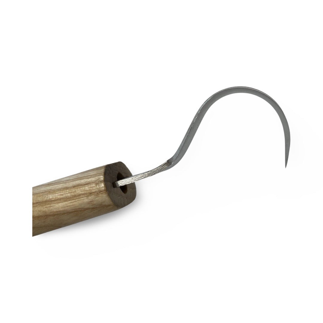 Set of 3 Carving knives. Roughing knife, detail knife and hollowing knife.