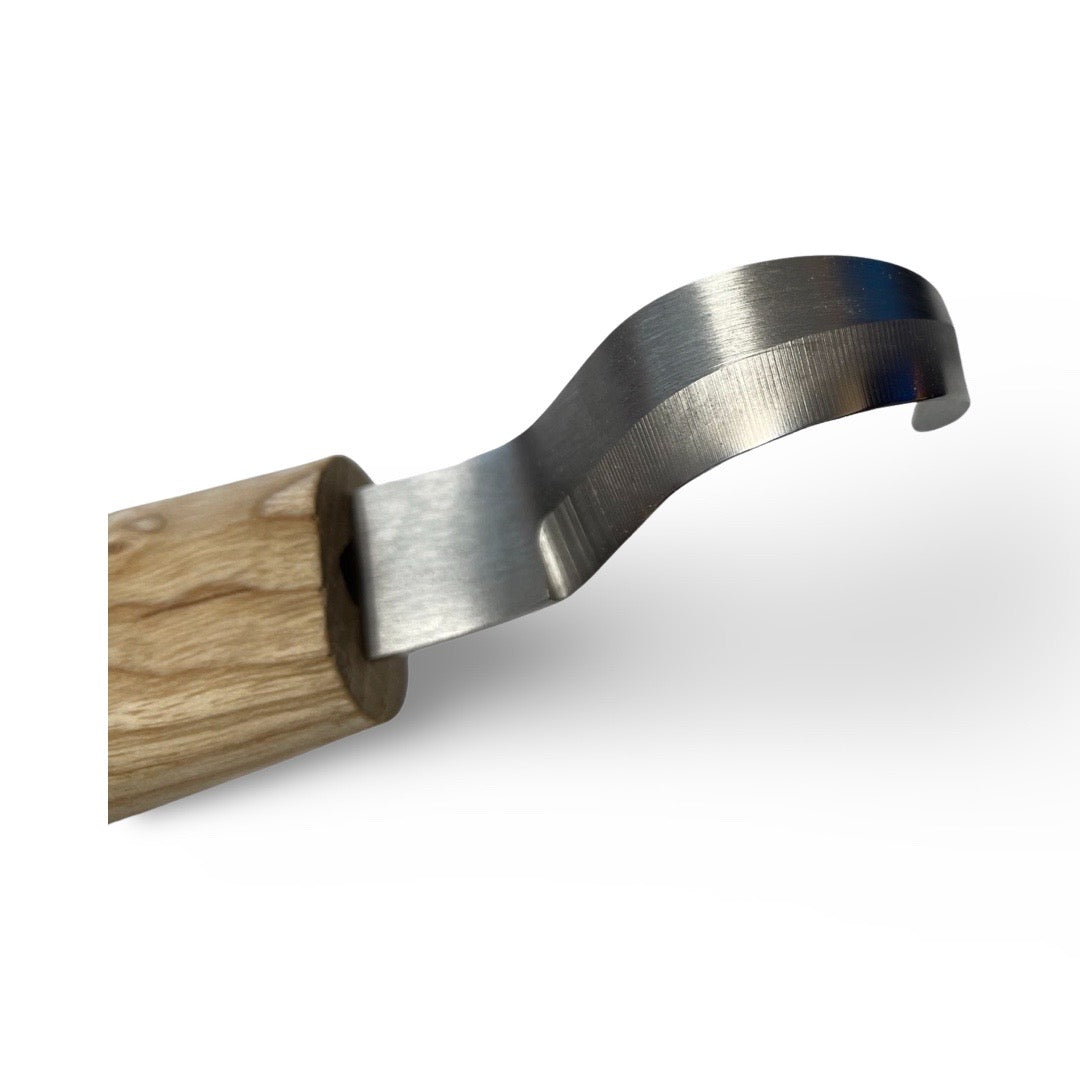 Set of 3 Carving knives. Roughing knife, detail knife and hollowing knife.