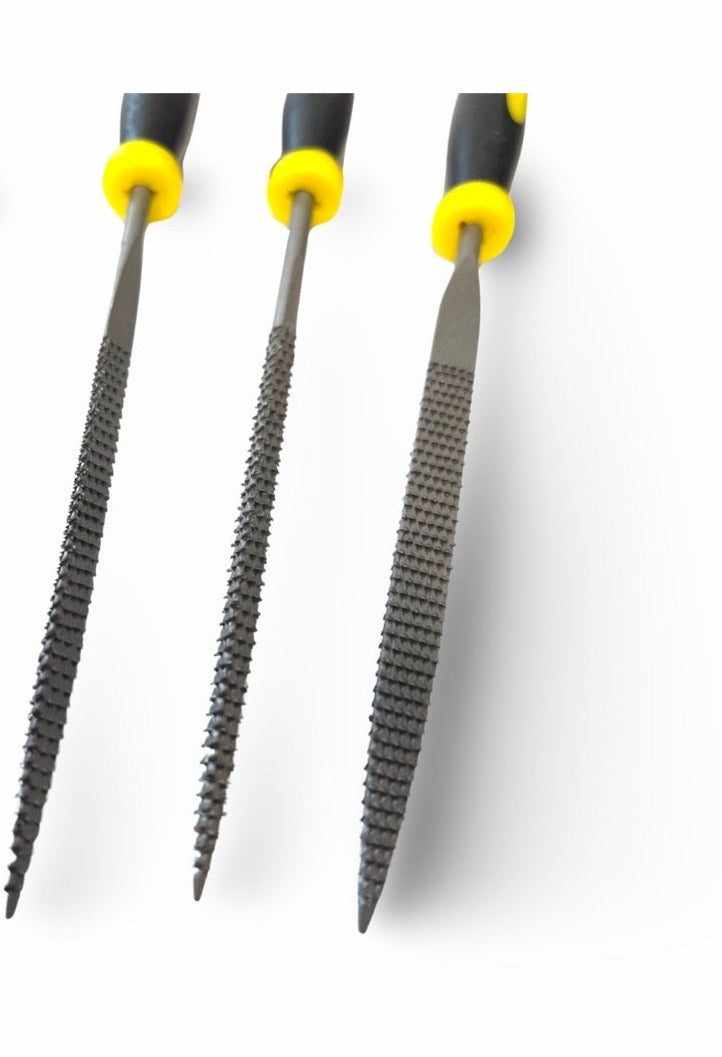 6-Piece Mini Rasp Set - Large (7 Inches or 180mm)