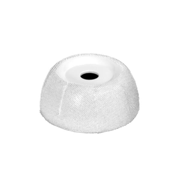 Saburrtooth 2" Carving Cup Rasp, EXTRA FINE, 3/8" Bore