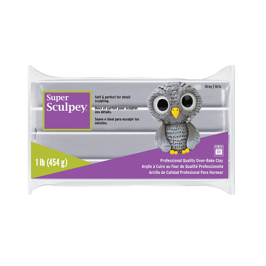 Super Sculpey Gray 1lb.