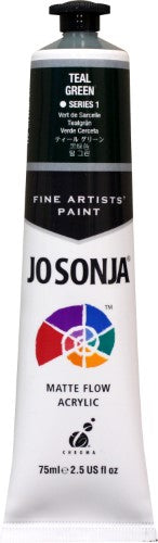 Jo Sonja's Paint Teal Green 2.5oz.