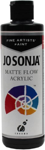 Jo Sonja's Paint Carbon Black 8 oz.