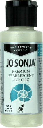 Jo Sonja Premium Pearlescent Pearl White 2 oz.