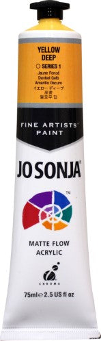 Jo Sonja's Paint Yellow Deep 2.5oz.