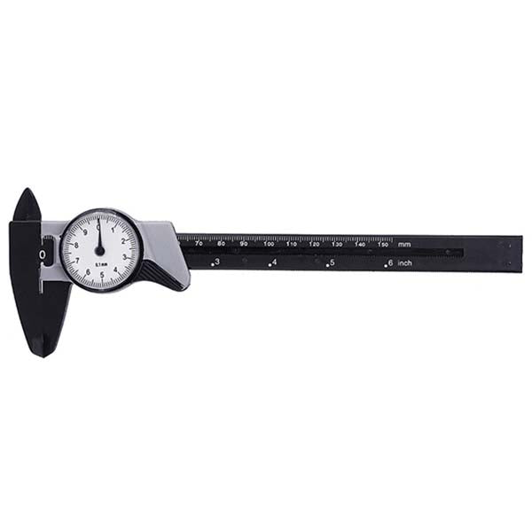 Metric Dial Caliper 0-150mm (plastic body)