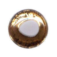 Fish Eye, 24K Gold-Backed, Walleye 10mm