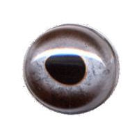 Fish Eye, Natural - Silver, General Use 10mm