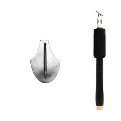 Scale Pen #22 - 3mm Keeled Snake Scale