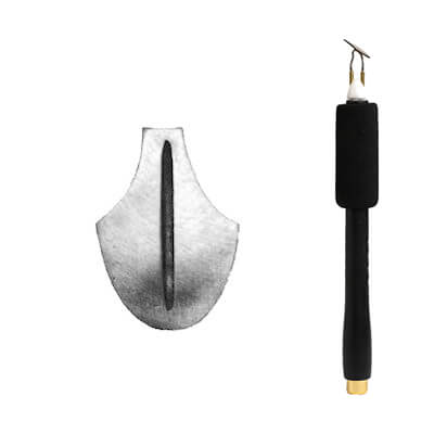 Scale Pen #22 - 4mm Keeled Snake Scale