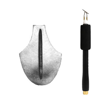 Scale Pen #22 - 5mm Keeled Snake Scale