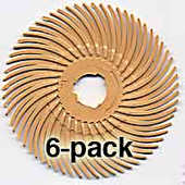 Scotch-Brite 3/4" Radial Bristle Disc 6 Micron (3000)