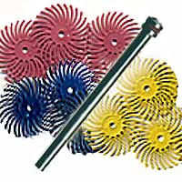 Scotch-Brite 3/4" Radial Bristle Disc Set