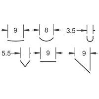 Foredom set of 6 small chisels