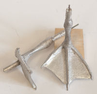 Duck, Teal, Green Wing - Feet