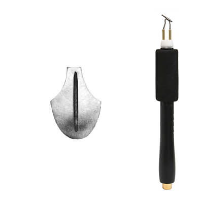 Heavy Duty Pen #22 - 3mm Keeled Snake Scale