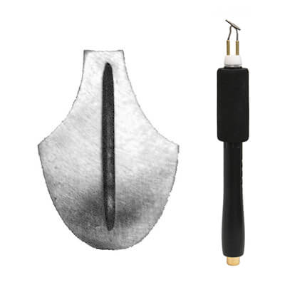 Heavy Duty Pen #22 - 6mm Keeled Snake Scale