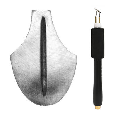 Heavy Duty Pen #22 - 7mm Keeled Snake Scale