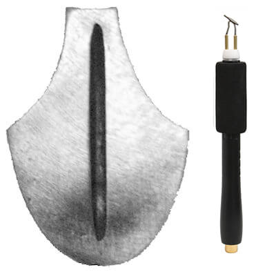 Heavy Duty Pen #22 - 8mm Keeled Snake Scale