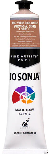 Jo Sonja's Paint Mid Value Cool Beige (Provincial Beige) 2.5oz.