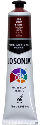 Jo Sonja's Paint Red Earth 2.5oz.