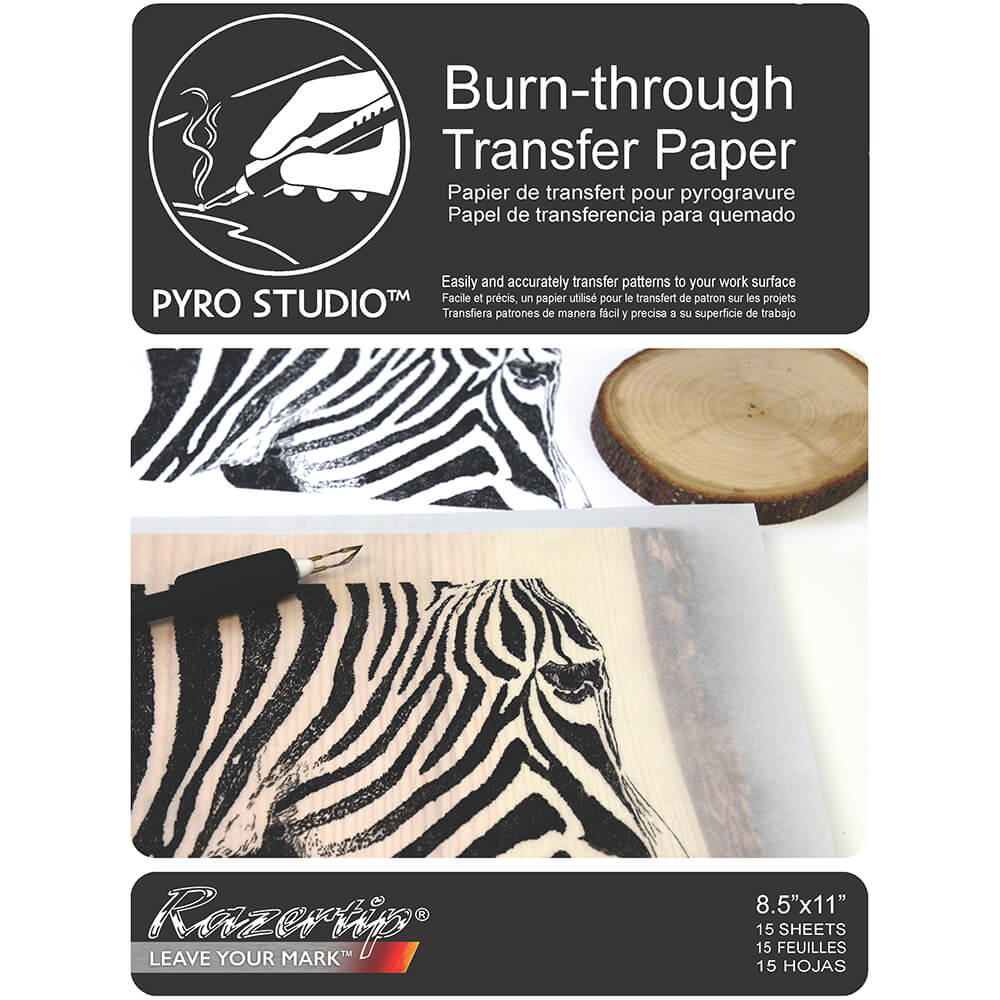 Burn-through Transfer Paper - 15 Sheets