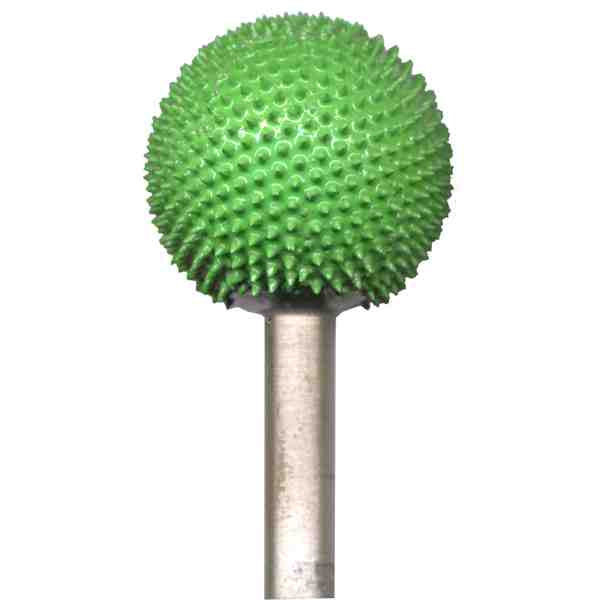 Saburrtooth 1/4" - 1"x1" Sphere COARSE