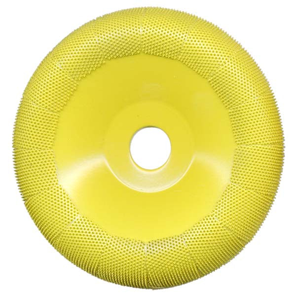Saburrtooth 4" Donut Wheel, FINE, 5/8" Bore