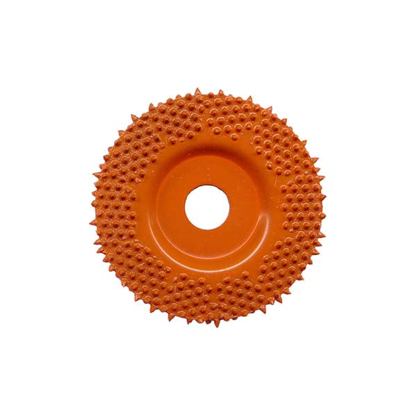 Saburrtooth 2" Flat Grooving Wheel, EXTRA COARSE, 3/8" Bore