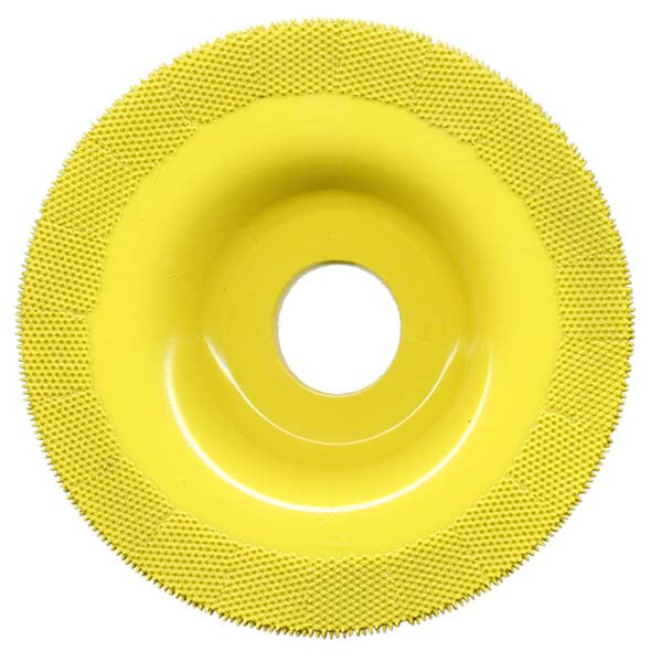 Saburrtooth 4" Flat Grooving Disc, FINE, 7/8" Bore
