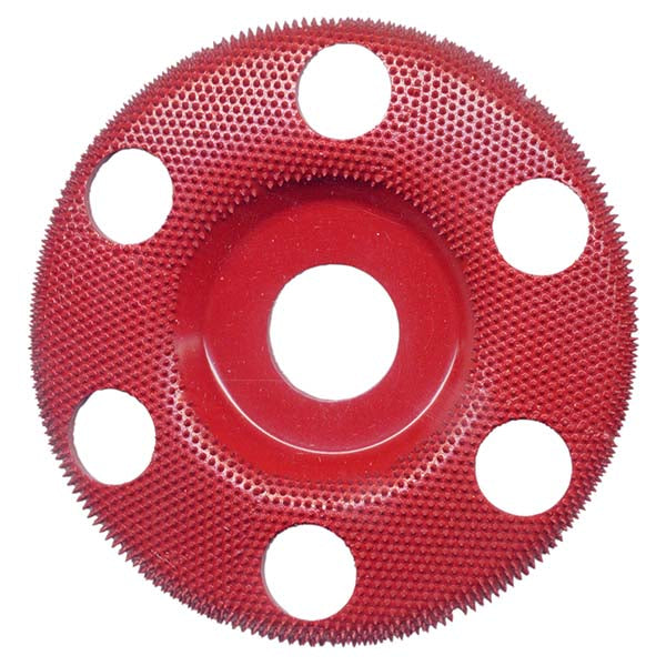 Saburrtooth 4" Sanding Disc w/Holes, MEDIUM, 7/8" Bore