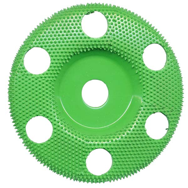 Saburrtooth 4" Sanding Disc w/Holes, COARSE, 5/8" Bore