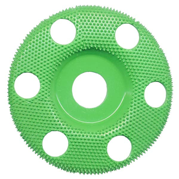 Saburrtooth 4" Sanding Disc w/Holes, COARSE, 7/8" Bore