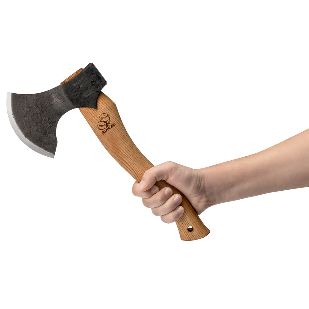 Carving Axe with Curved Blade