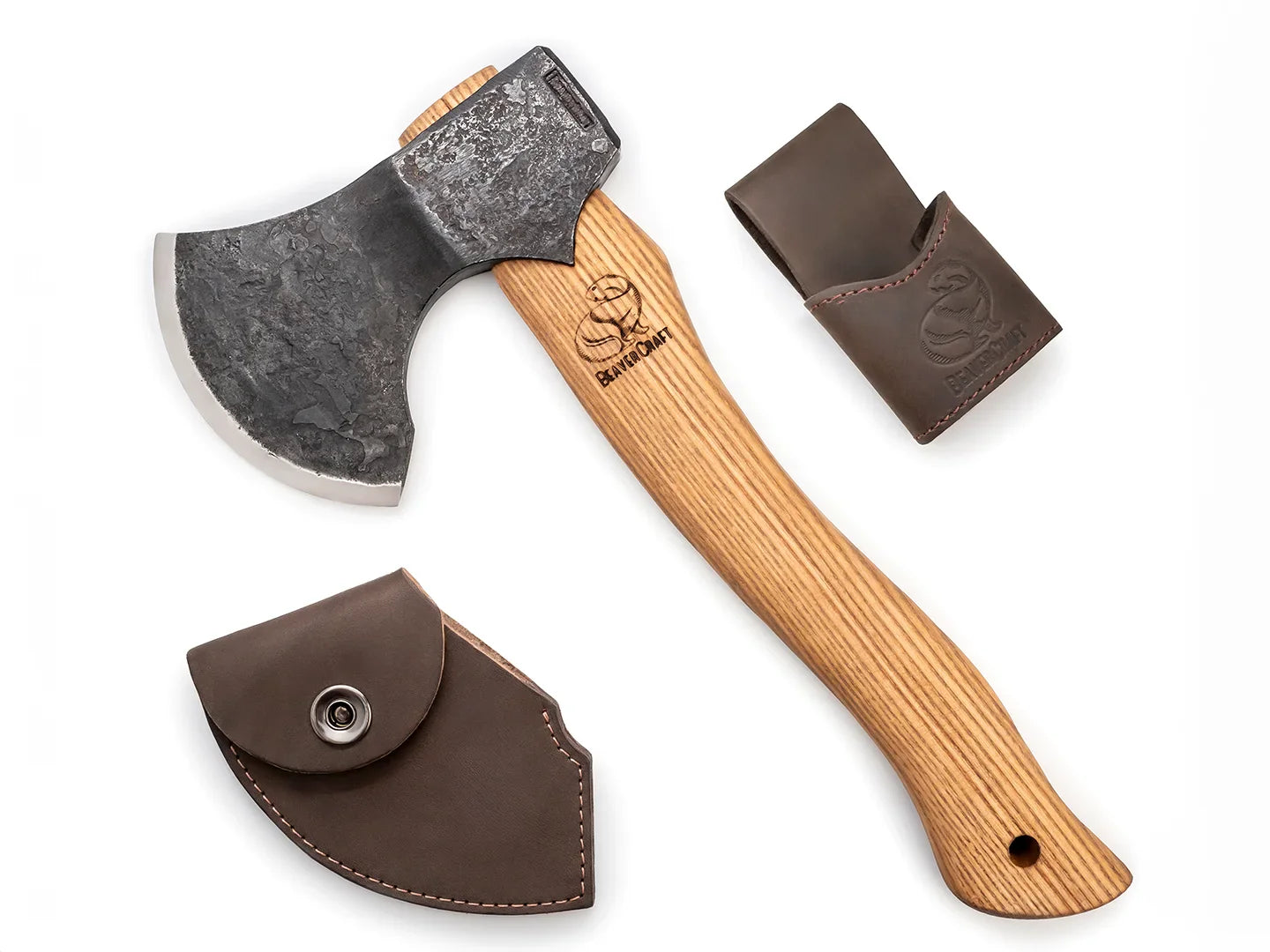 Carving Axe with Curved Blade