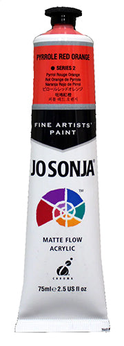 Jo Sonja's Paint Pyrrole Red Orange 2.5 oz.