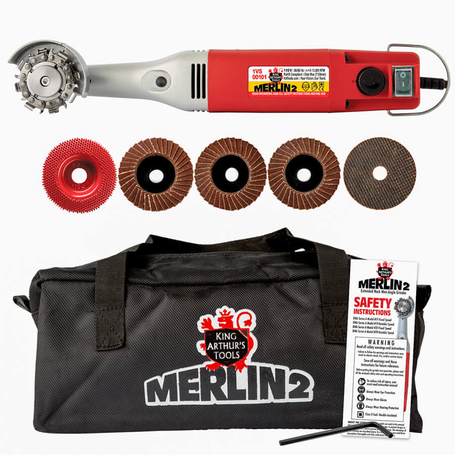Merlin 2 Woodcarving Set Variable Speed w/6 accessories