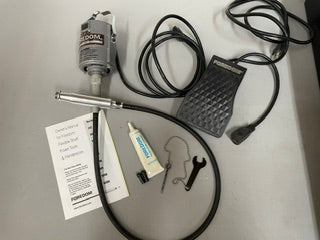 Foredom SR with #44T Handpiece and foot control - Used