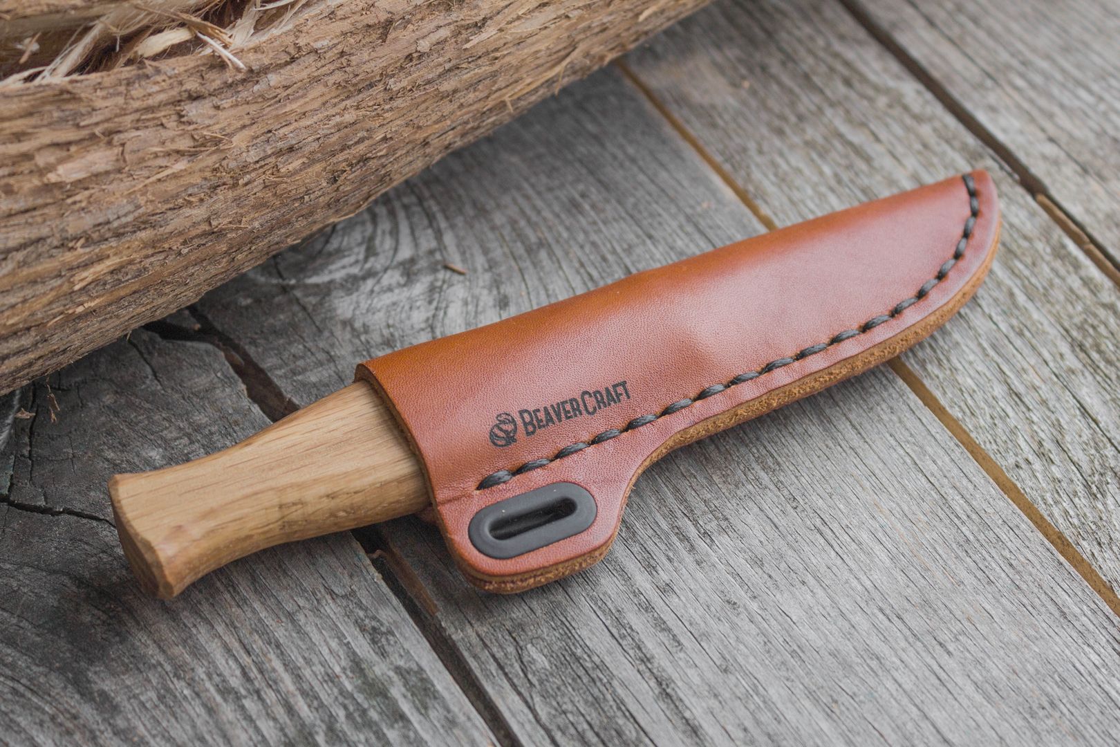 Leather Sheath for Carving Knife