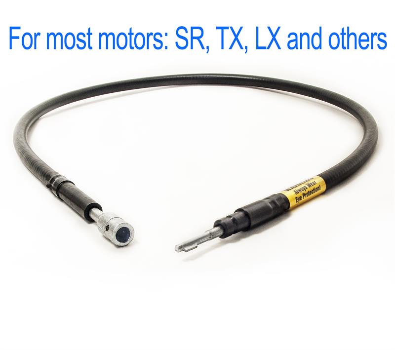 Foredom 93 Shaft & 77 Sheath pre-lubed set for Most Motors