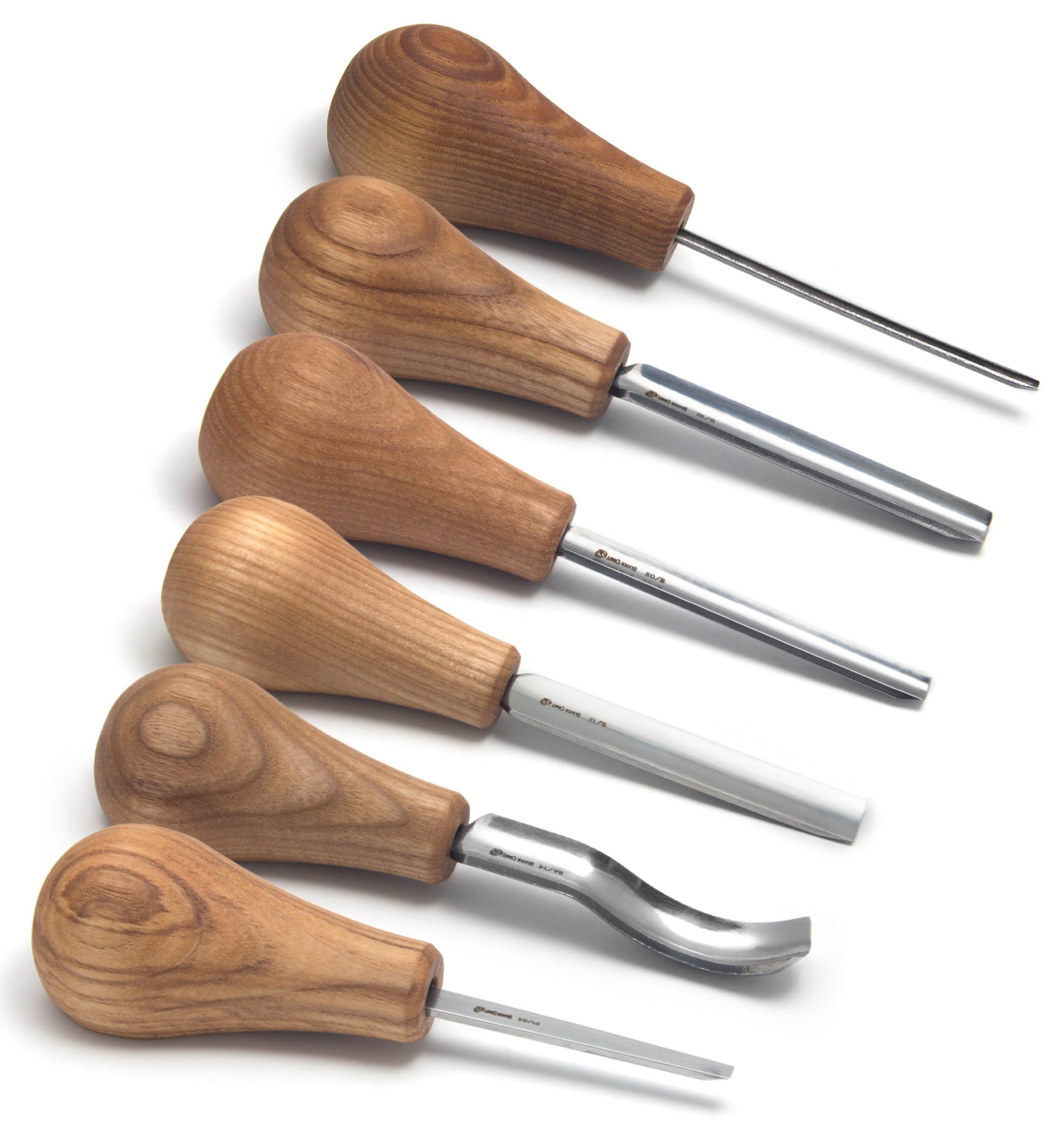 Wood Carving Set of 6 Palm Chisels