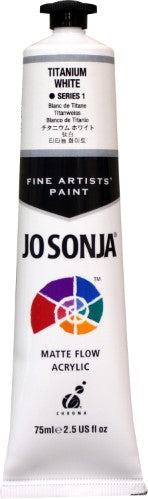 Jo Sonja's Paint Titanium White 2.5oz.