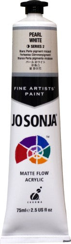 Jo Sonja's Paint Pearl White Metallic 2.5 oz.
