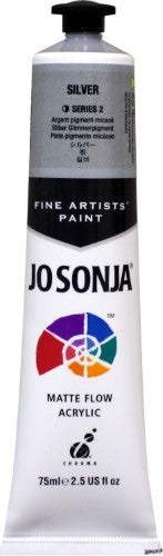 Jo Sonja's Paint Silver Metallic 2.5oz.