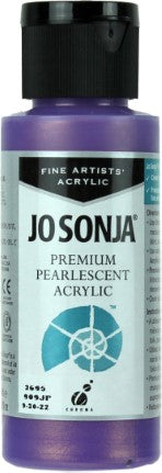 Jo Sonja Premium Pearlescent Red Violet 2 oz.
